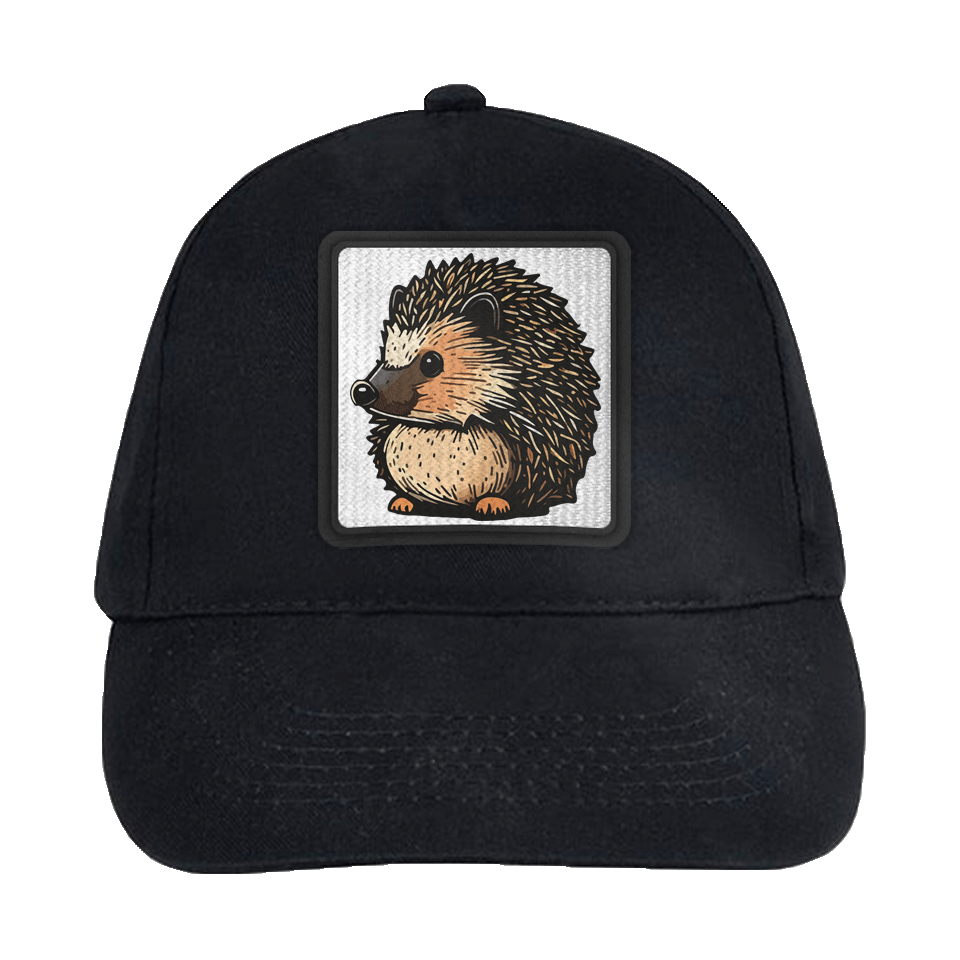 Gorra infantil con parche Dibujo Erizo