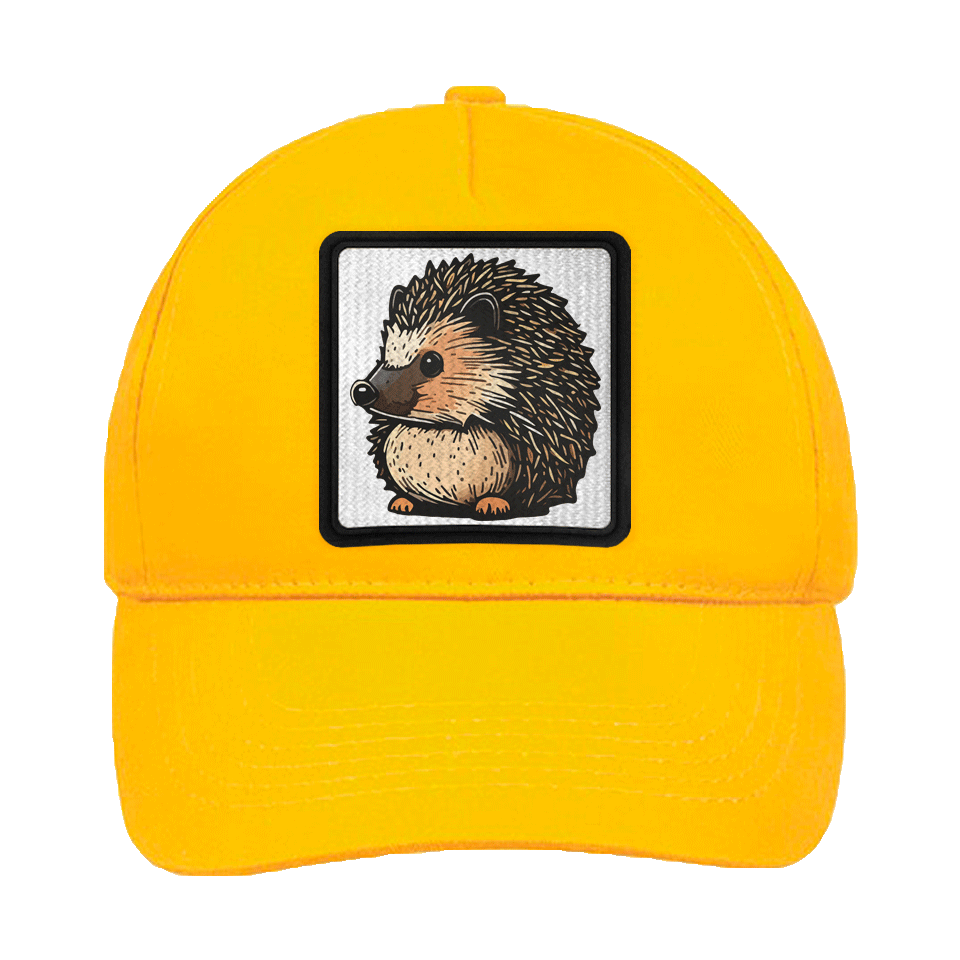 Gorra infantil con parche Dibujo Erizo