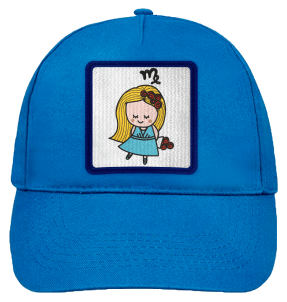 Gorra infantil con parche Dibujo Virgo