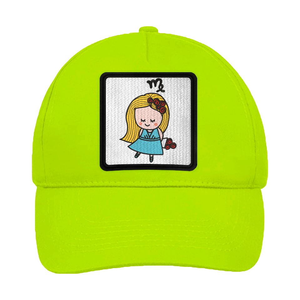 Gorra infantil con parche Dibujo Virgo