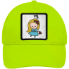 Gorra infantil con parche Dibujo Virgo