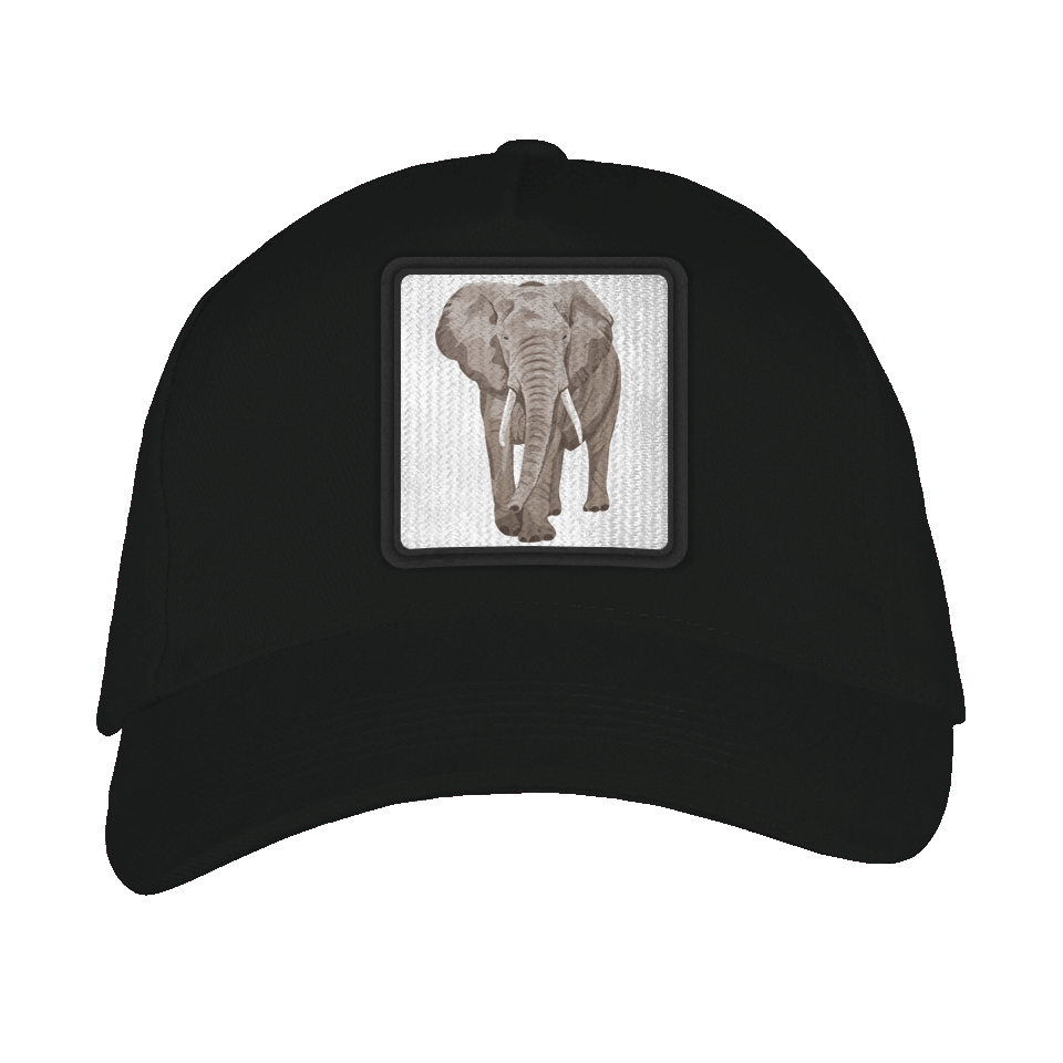 Gorra adulto con parche Elefante