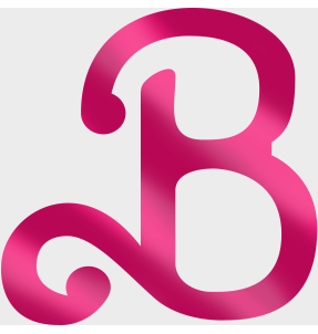 Vinilo Eco Fashion Metálico termoadhesivo Letra B