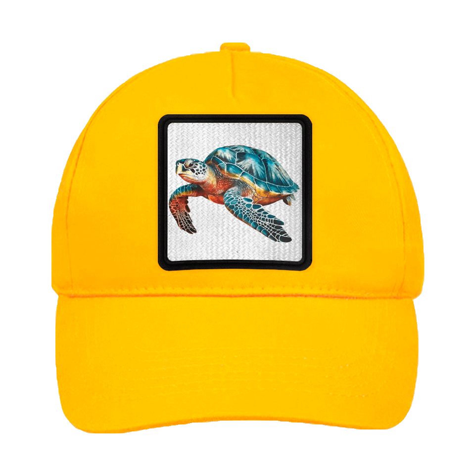 Gorra infantil con parche Tortuga Marina