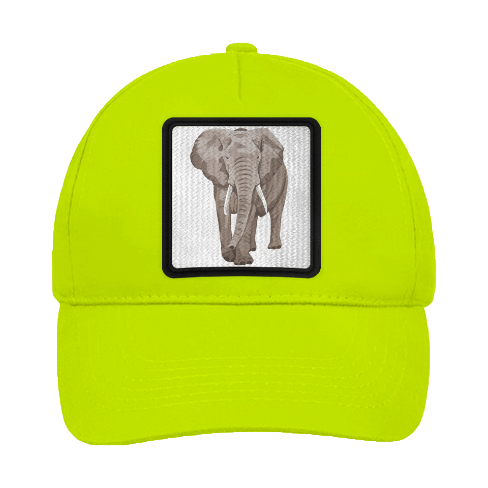 Gorra infantil con parche Elefante