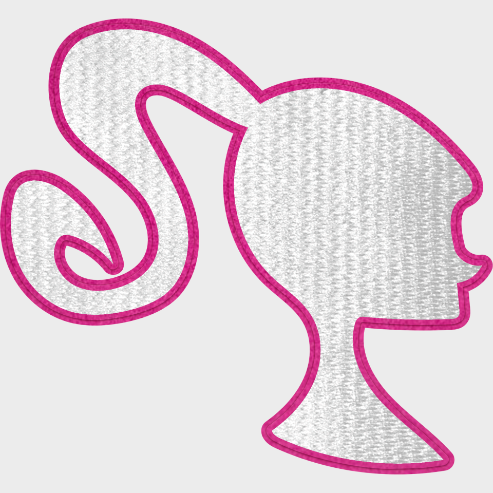 Parche Stick con Vinilo Eco Flock termoadhesivo Silueta