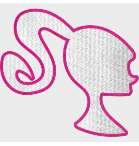 Parche Stick con Vinilo Eco Flock termoadhesivo Silueta