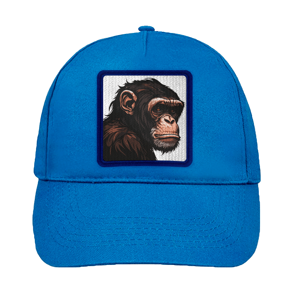 Gorra infantil con parche Simio