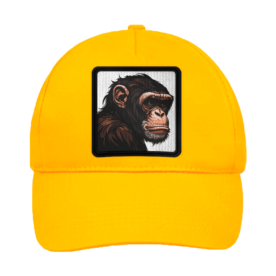 Gorra infantil con parche Simio