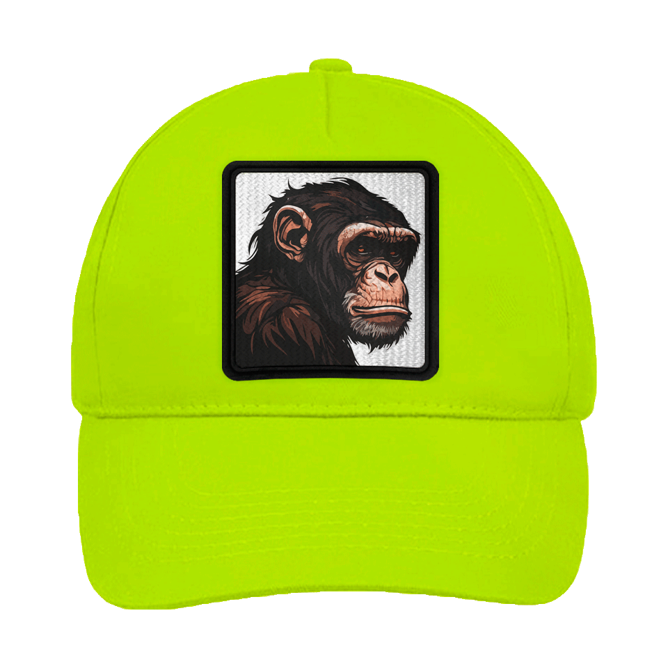 Gorra infantil con parche Simio
