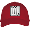 Gorra adulto con parche Símbolo Escorpio