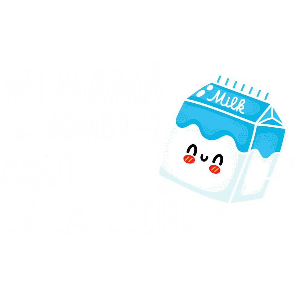 Body bebé para el día de la madre diseño Es la leche