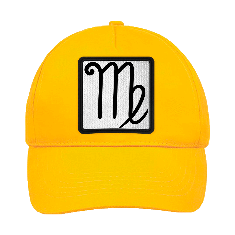 Gorra infantil con parche Símbolo Virgo
