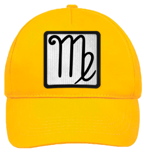 Gorra infantil con parche Símbolo Virgo