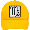 Gorra infantil con parche Símbolo Virgo