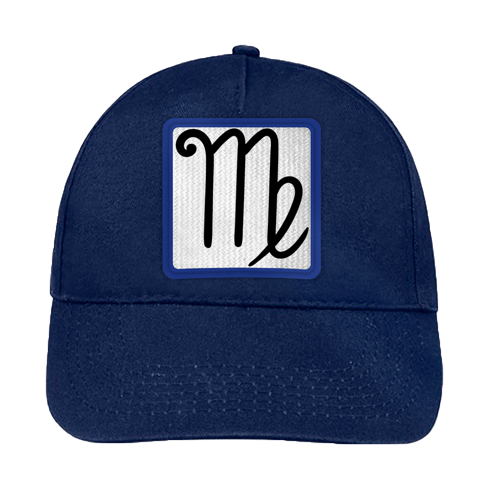 Gorra infantil con parche Símbolo Virgo