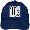 Gorra infantil con parche Símbolo Virgo
