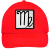 Gorra infantil con parche Símbolo Virgo
