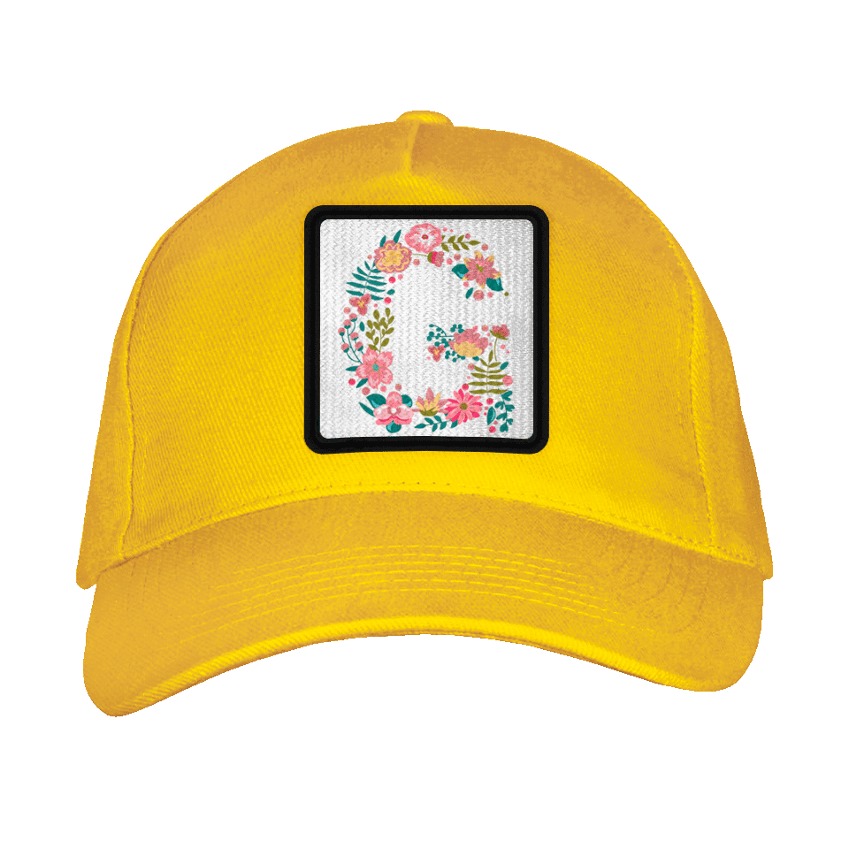 Gorra adulto con parche Letra G
