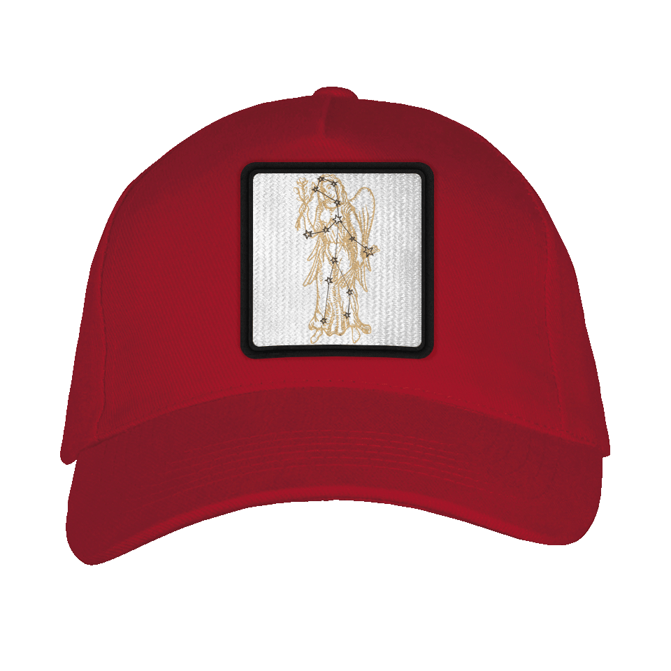 Gorra adulto con parche Constelación Virgo