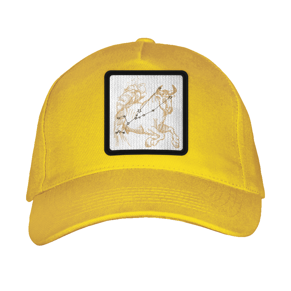 Gorra adulto con parche Constelación Tauro