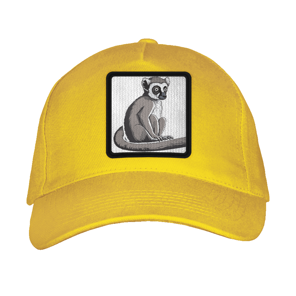 Gorra adulto con parche Lemur