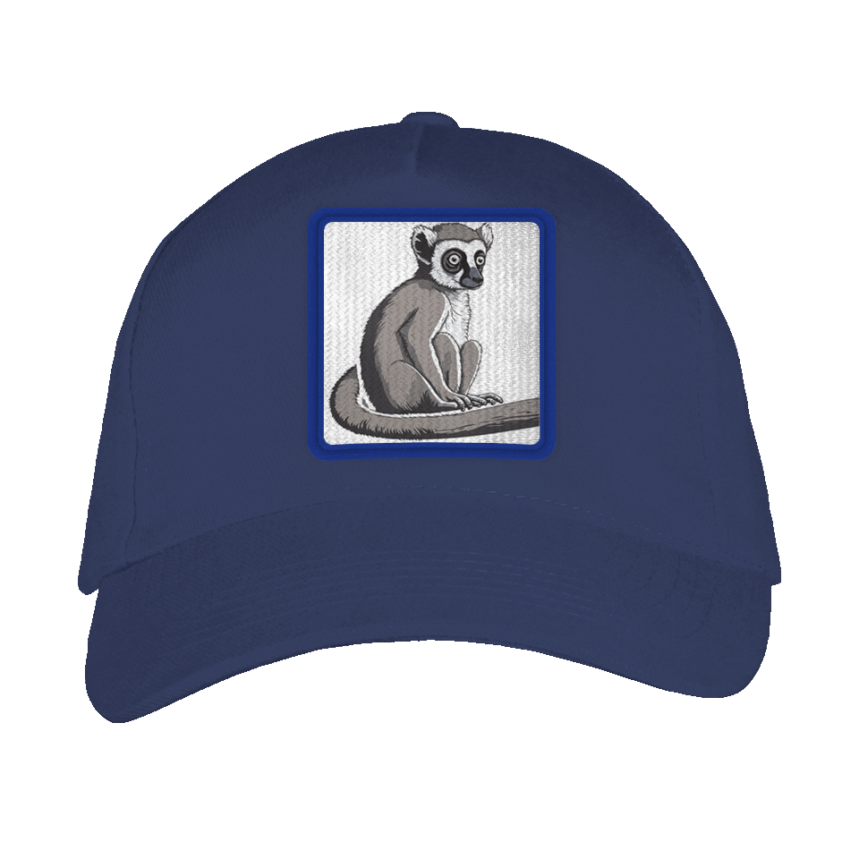 Gorra adulto con parche Lemur