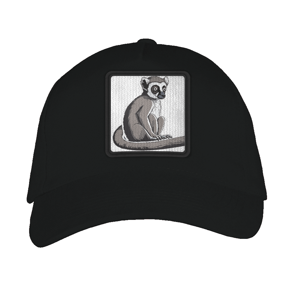 Gorra adulto con parche Lemur