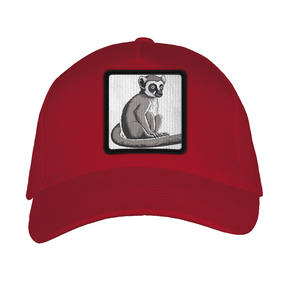 Gorra adulto con parche Lemur