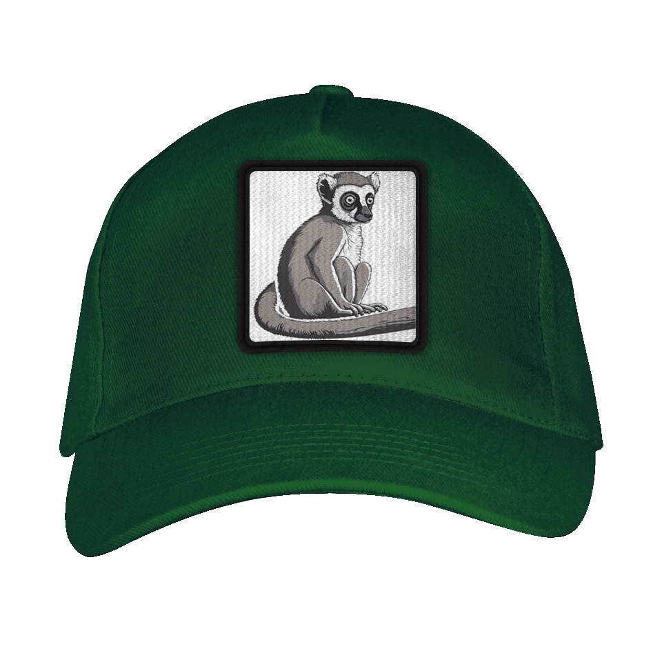 Gorra adulto con parche Lemur
