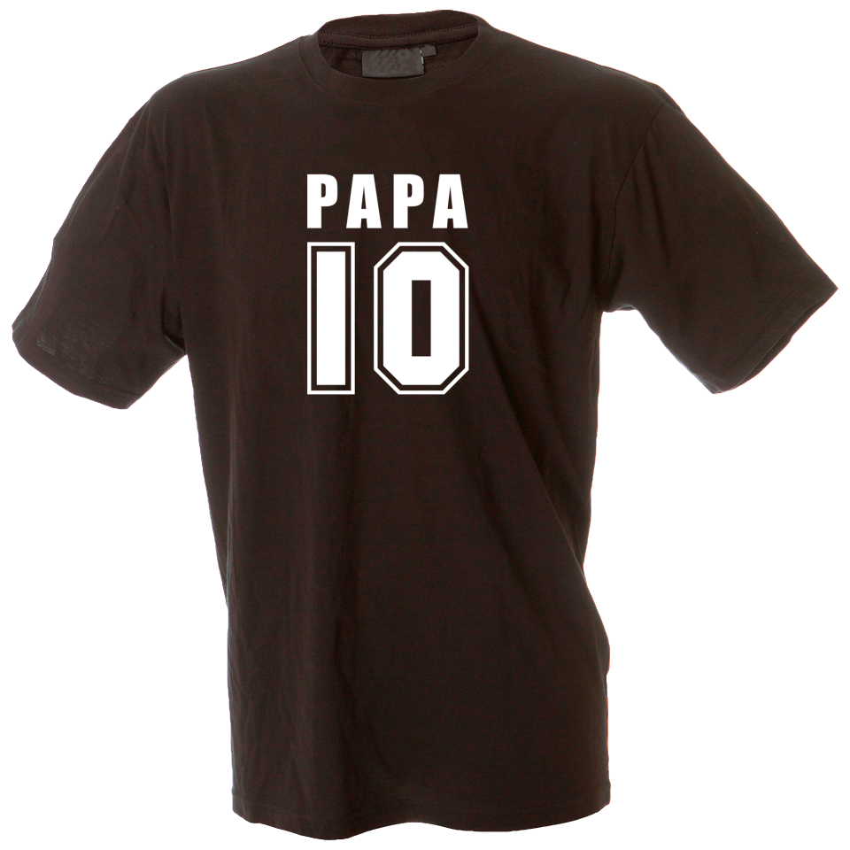 Camiseta hombre papa 10