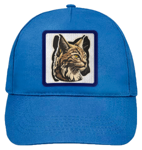 Gorra infantil con parche Lince