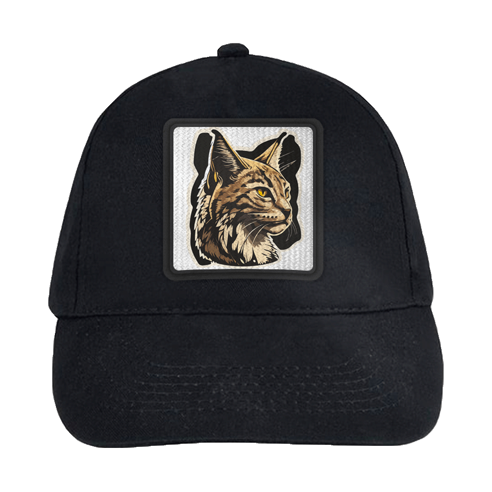 Gorra infantil con parche Lince