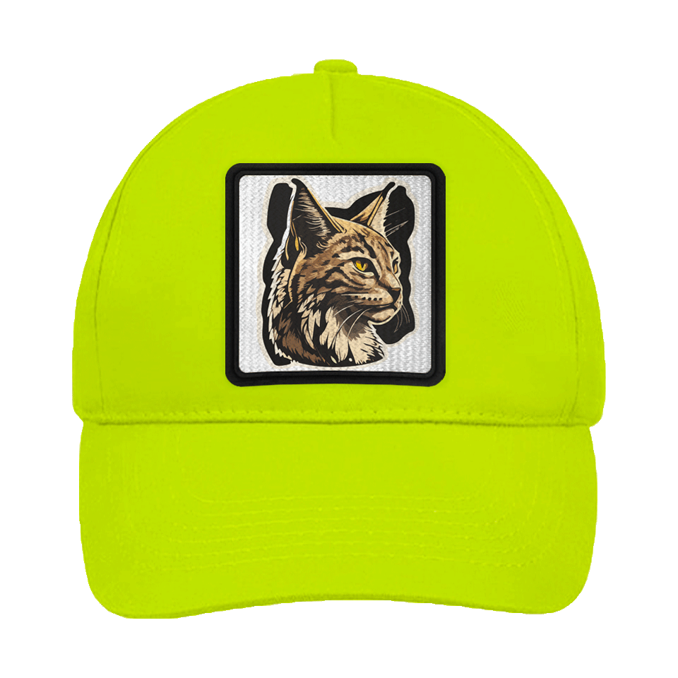 Gorra infantil con parche Lince