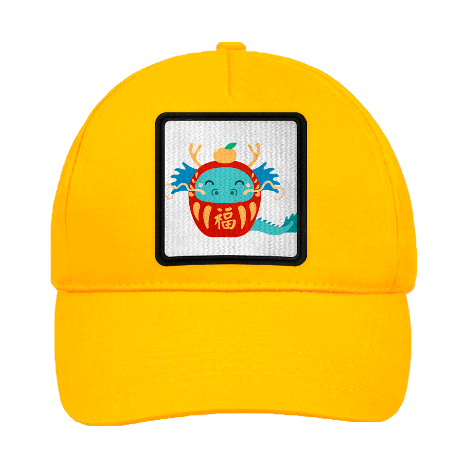 Gorra infantil con parche Año del Dragón