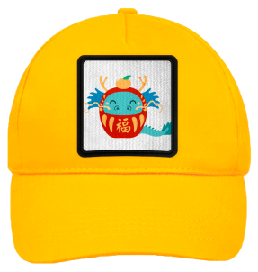 Gorra infantil con parche Año del Dragón