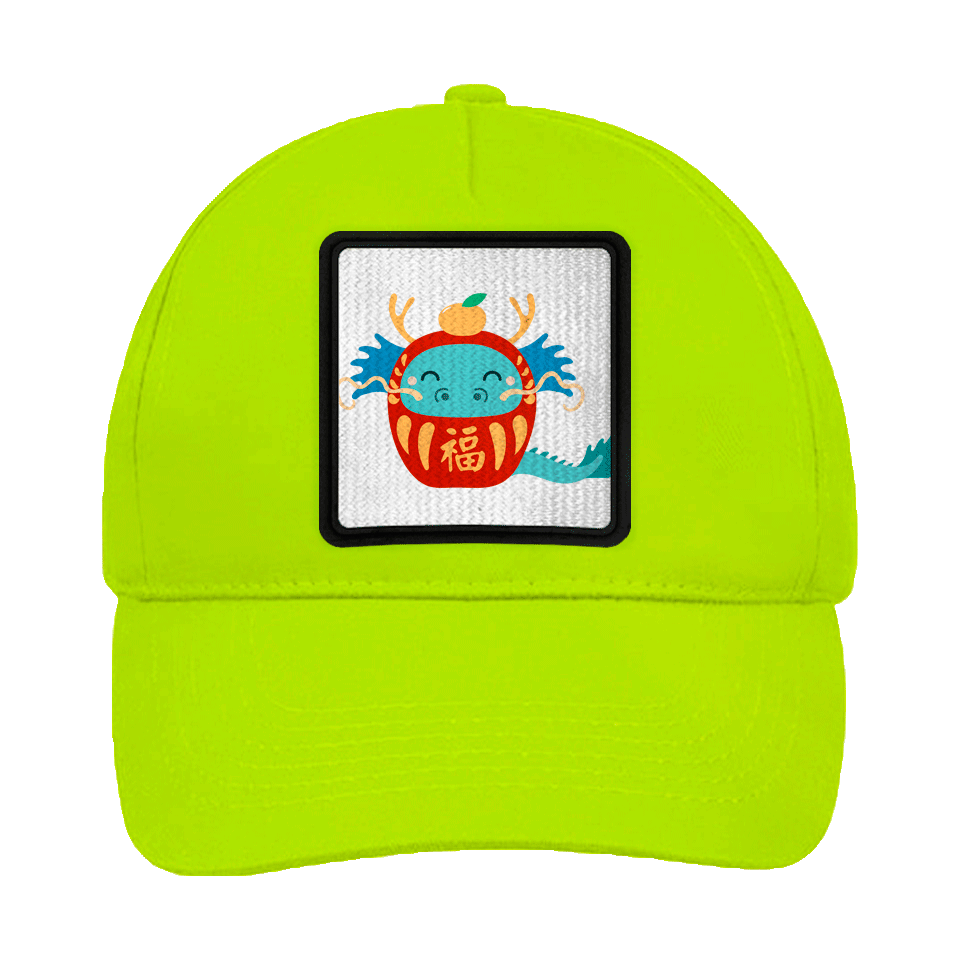 Gorra infantil con parche Año del Dragón
