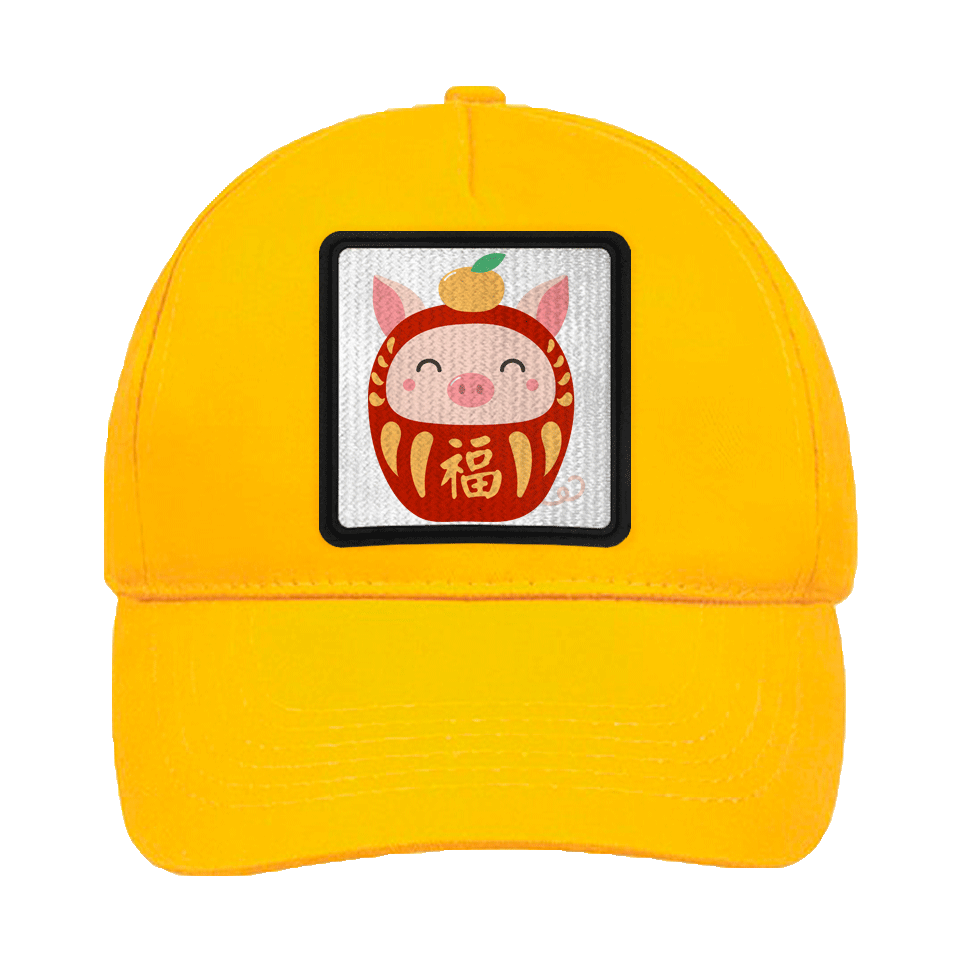 Gorra infantil con parche Año del Cerdo
