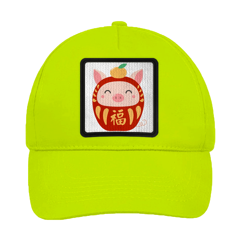 Gorra infantil con parche Año del Cerdo