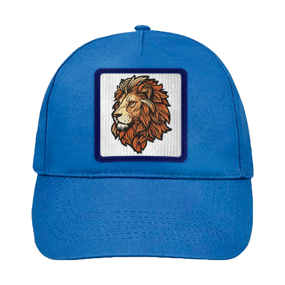 Gorra infantil con parche Lion