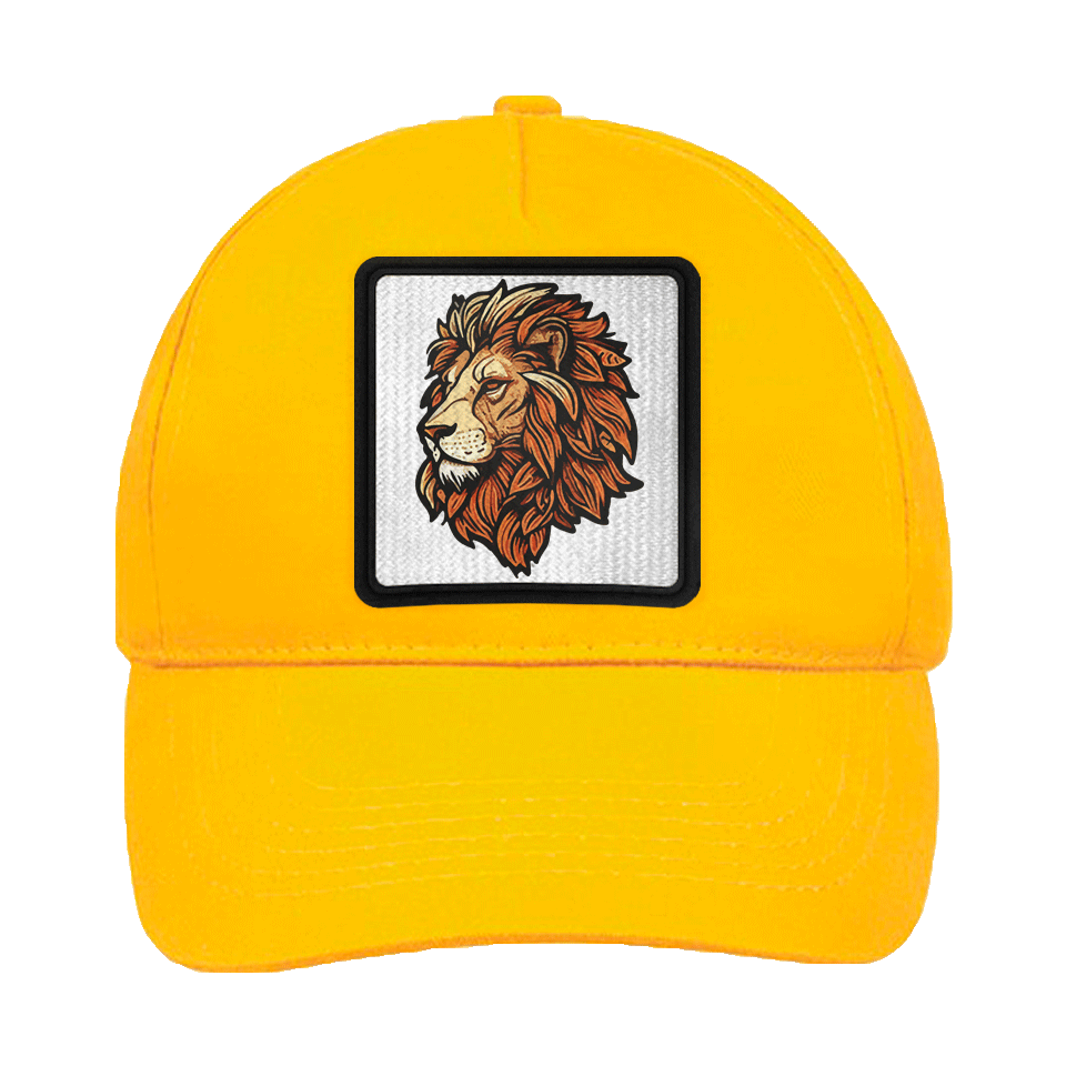 Gorra infantil con parche Lion