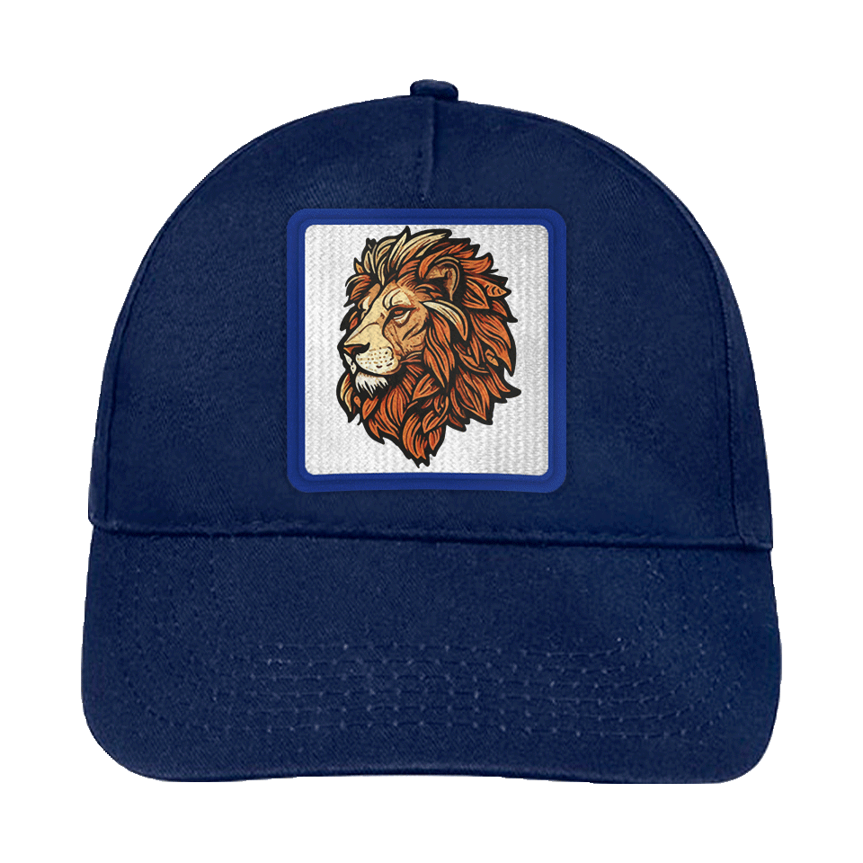 Gorra infantil con parche Lion