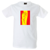 Camiseta hombre puño en bandera Española