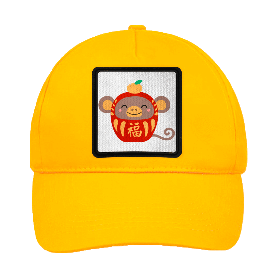 Gorra infantil con parche Año del Mono