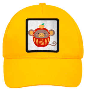 Gorra infantil con parche Año del Mono