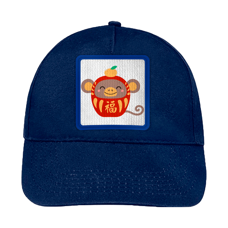 Gorra infantil con parche Año del Mono