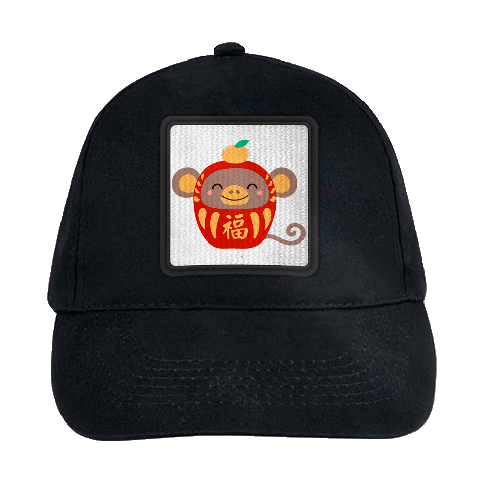 Gorra infantil con parche Año del Mono