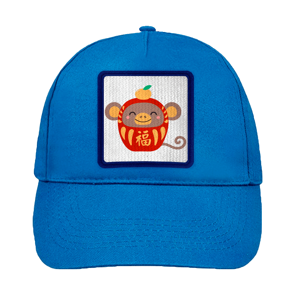 Gorra infantil con parche Año del Mono