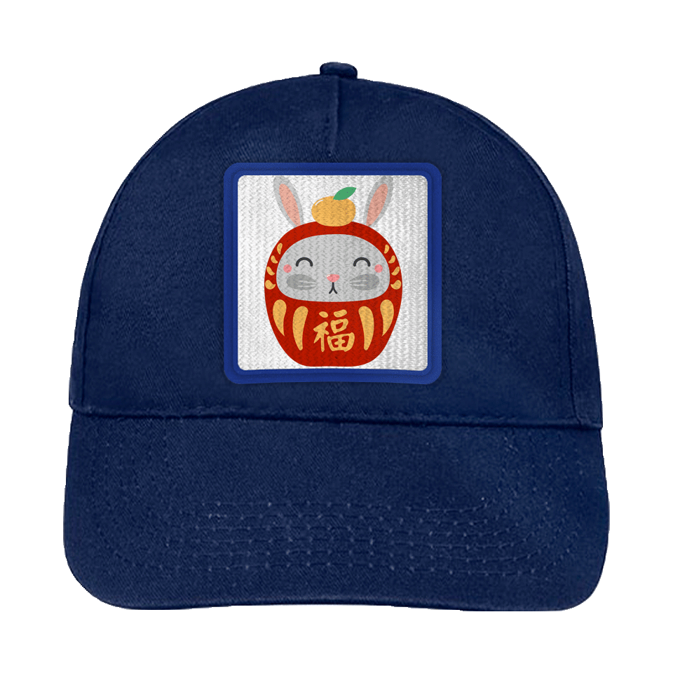 Gorra infantil con parche Año del Conejo