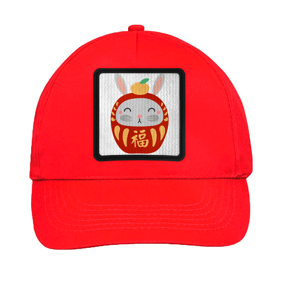 Gorra infantil con parche Año del Conejo